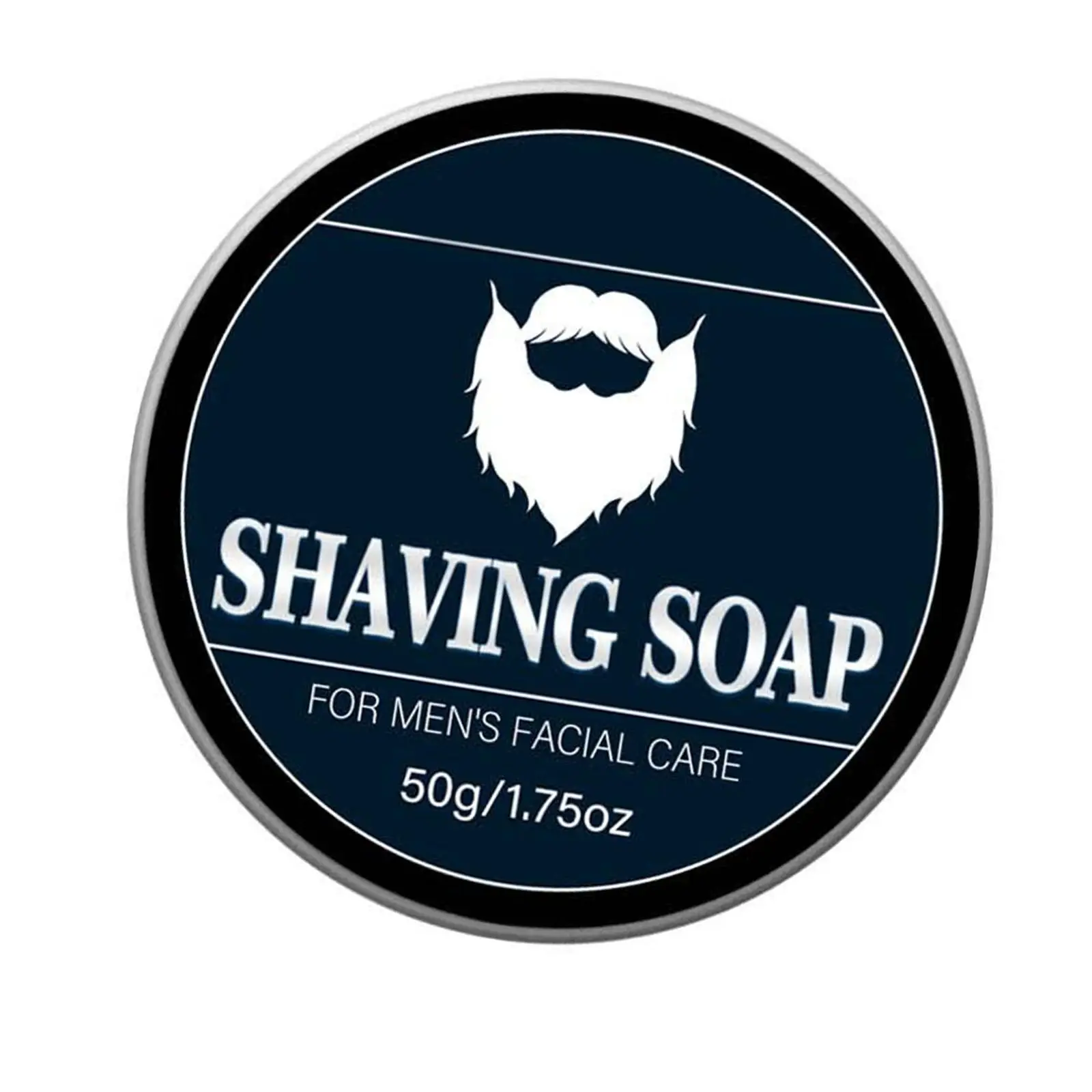 Jabón de afeitar cómodo espumoso, crema de afeitar suave de lujo para el hogar, salón de barbería