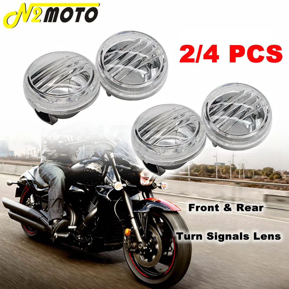 For Suzuki Boulevard M109R C90 1500 Intruder M50 C50 VL800 Volusia C109R Intruder C1800R 2pc / 4pc Motorcycle Turn Signal Lenses