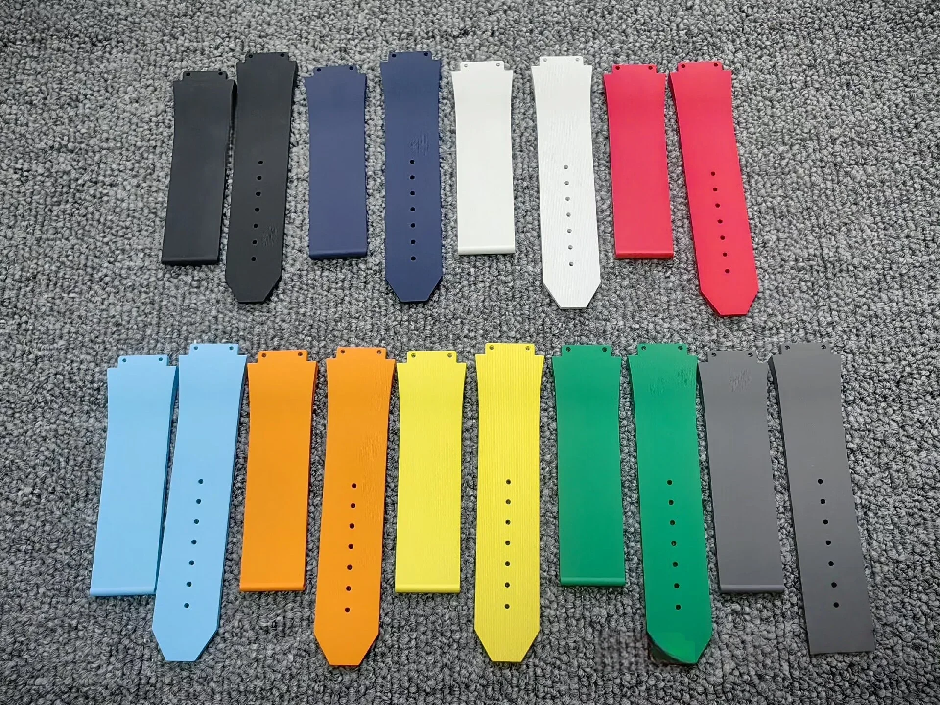 AAA Watch Band For HUBLOT  45MM Watch Strap 521 525 511 507 fluororubber Watch Bracelet Chain