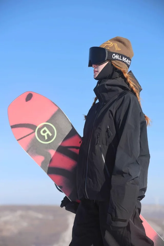 JOHN SNOW 2025 Unisex Professioneller Snowboard-Anzug Wasserdicht Winddicht Vollständig Versiegelte Nähte Skijacke & -Hose für Outdoor-Sportarten – Detail 5