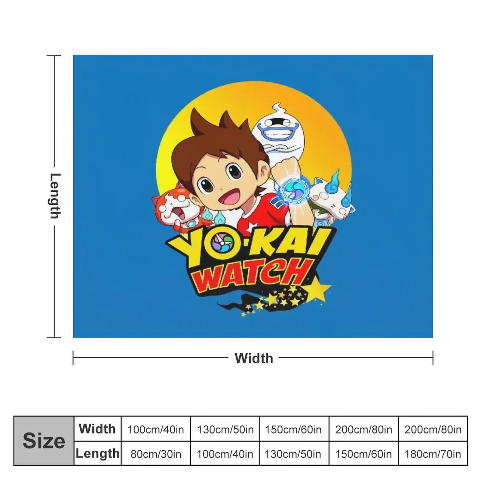 yokai-watch Throw Blanket Shaggy Soft valentine gift ideas Blankets