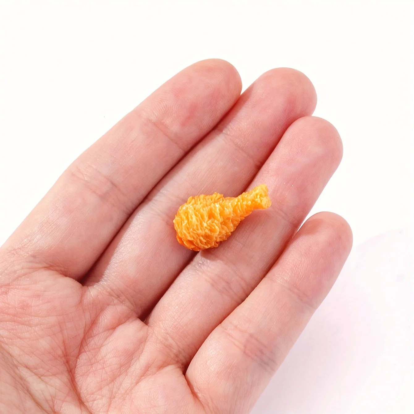 1/12 Scale Miniature Fried Chicken Set for Dollhouse | Simulated Popcorn Chicken, Nuggets, Legs & Wings Decor