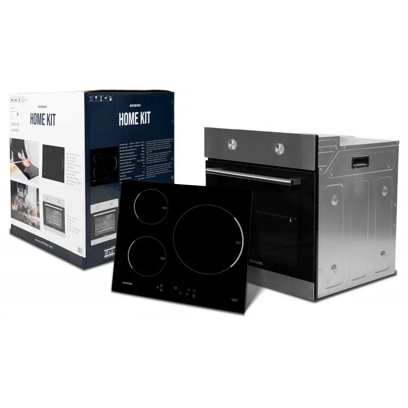 KIT - Infiniton oven + HV-AI3FHB plate-set of oven and induction plate 3 fires