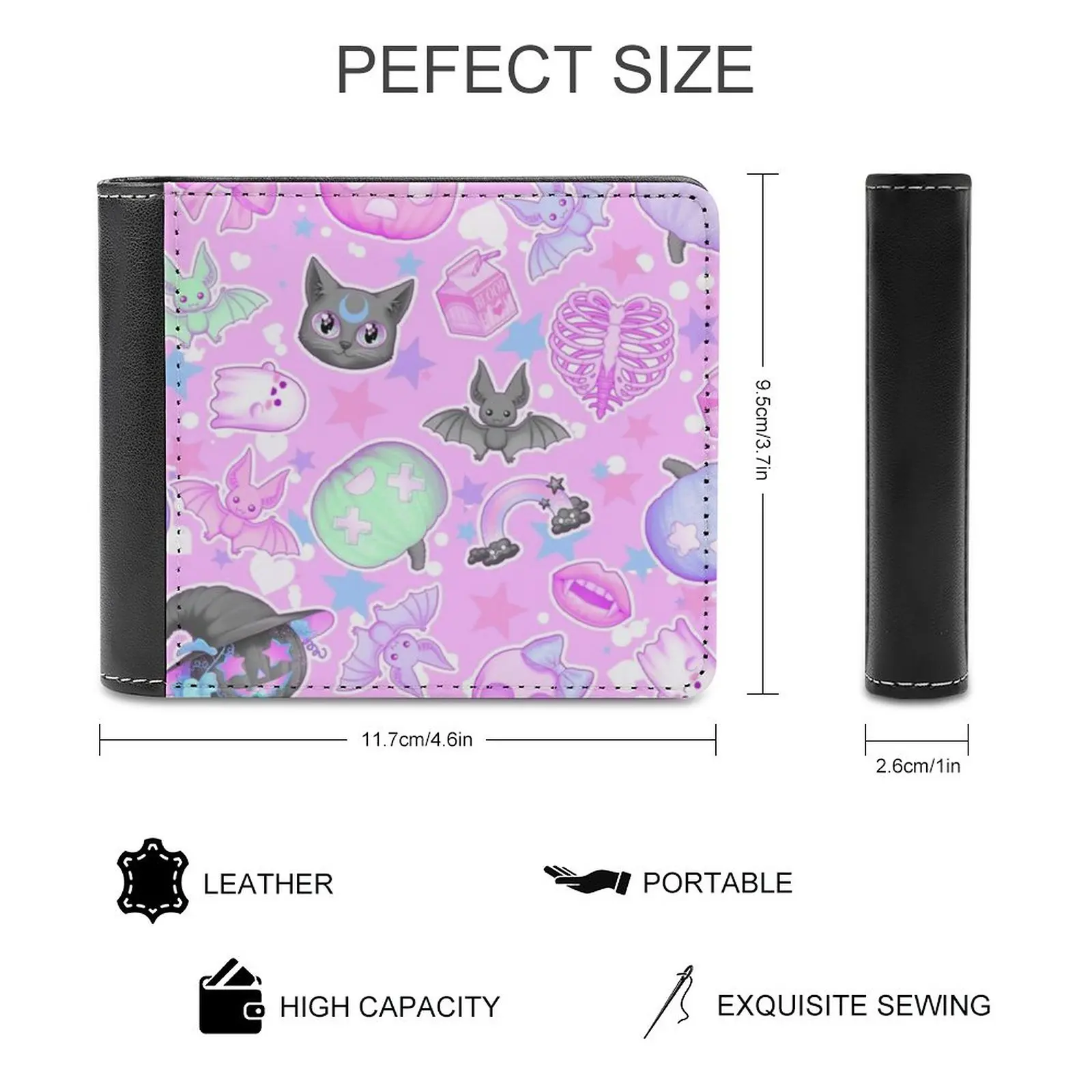 マンダラ # 31 ピンクの背景にメンズ財布レジャー旅行軽量ポータブル財布ショートスタイル男性財布ピンク曼荼羅