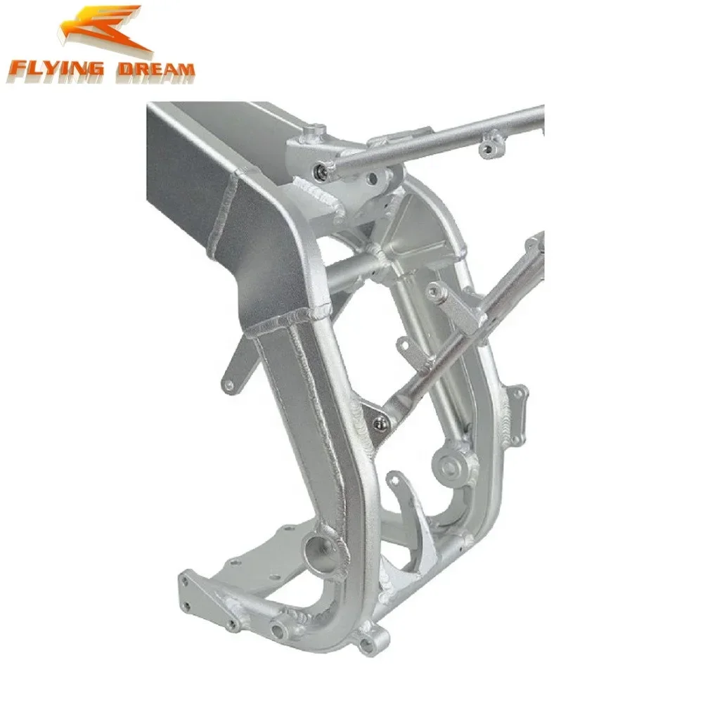 피트 더트 바이크 슈퍼모타드 오토바이 알루미늄 합금 프레임 키트 (테일 브래킷 포함)