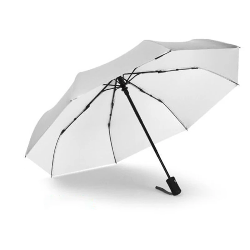 3 IN 1 Photo Studio Umbrella Photography Photo Video Light Reflector Umbrella Sliver Black Sun Umbrella