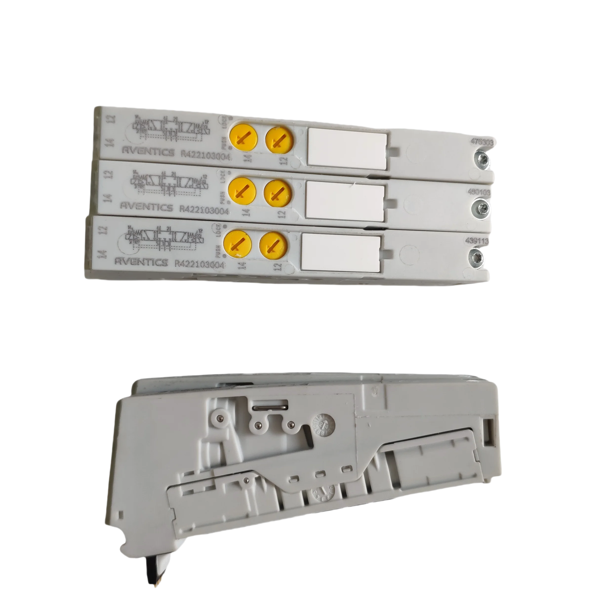 AVENTICS Valve Plates, Including Models R422103002, R422103004, R422103012, And R422103010