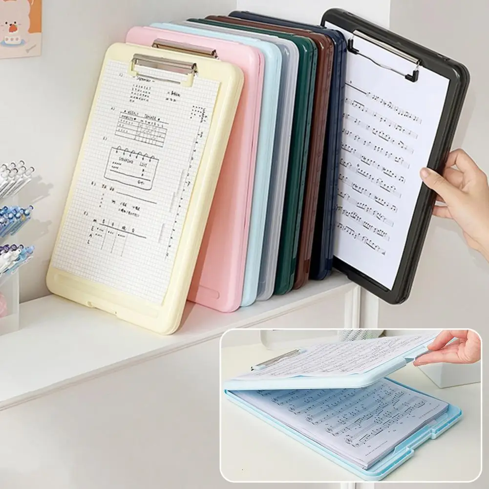 A4 Clipboard Table Pen Clipboard File Folder With Writing Pad  Folder Clipboard Writing Pad Memo Clip Tabla Portapapeles