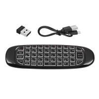 2.4G RF Remote Control Air Mouse Wireless Keyboard Voice Backlight C120 For Android Smart TV Box