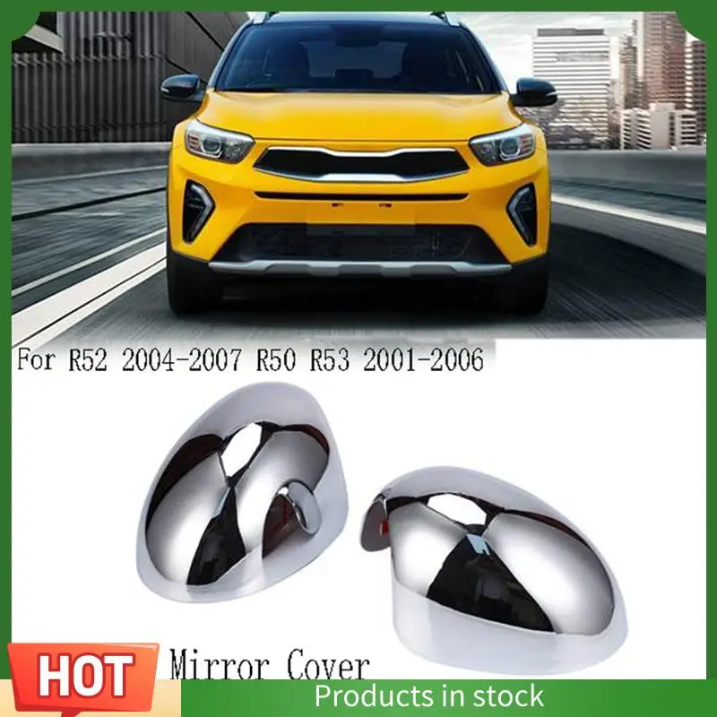 

AU63-Rearview Mirror Cover Door Side Wing Mirror Cap For BMW Mini Cooper R52 2004-2007 R50 R53 2001-2006