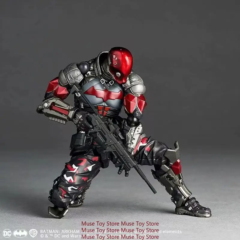 В наличии KAIYODO Amazing Yamaguchi Revoltech Batman Arkham Knight Version 1,5, экшн-фигурка, игрушечная модель, подарок