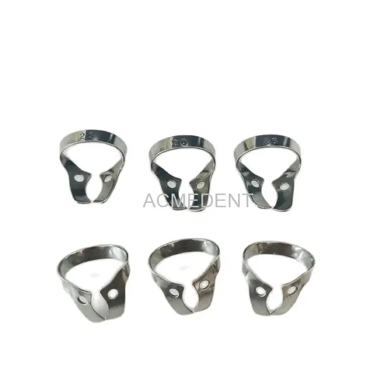 

10 pieces Dental Rubber Dam Clamp Endodontic Treament Surgical Instrument #26(N) Orthodontic Teeth Care Material Equipment