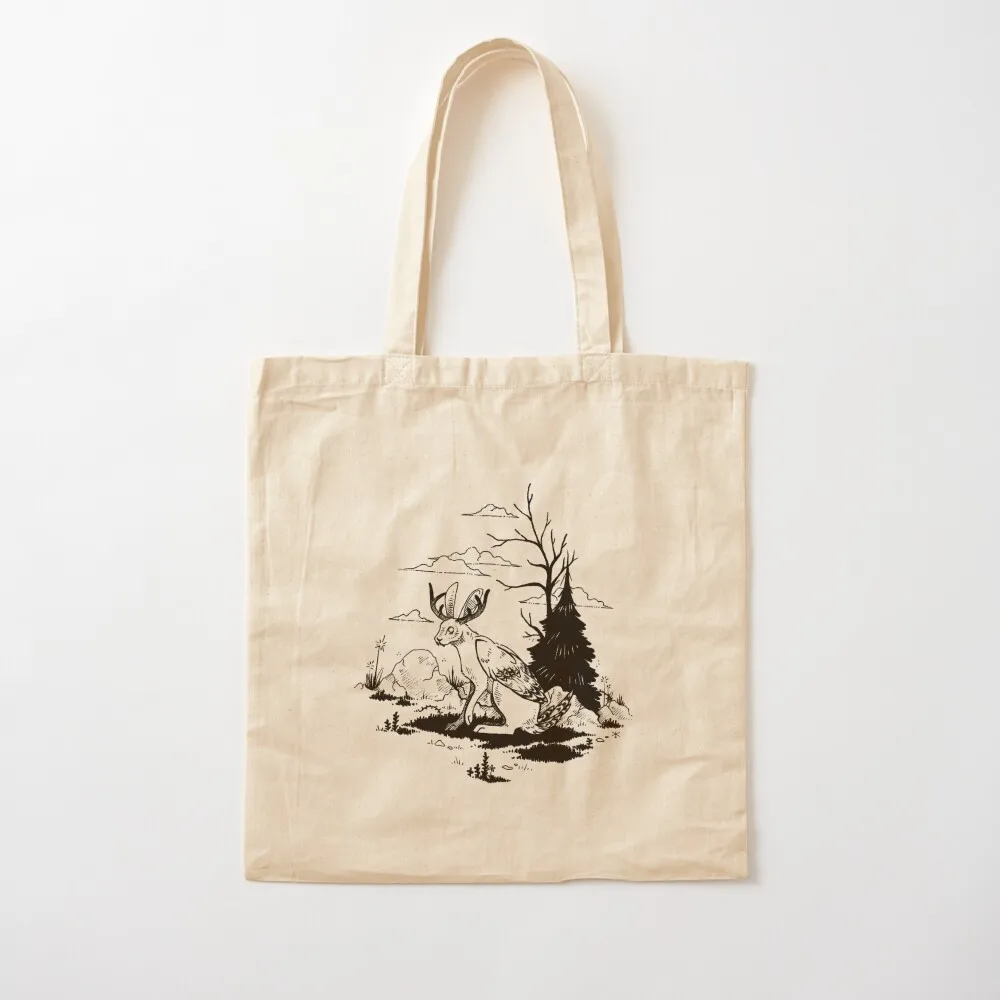 

Wolpertinger Tote Bag Lady bag personalized tote Canvas Tote Bag