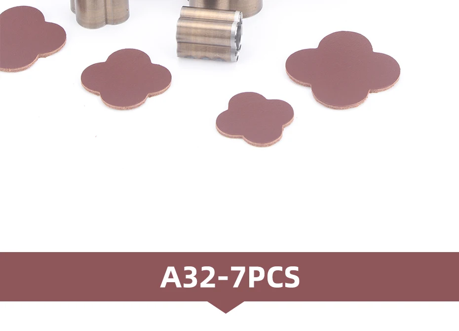 QJH 20–50 mm gestanzte Lederohrringe/Tropfenformschneider/8 Formen/Herz/Quadrat/Abgerundetes Quadrat/Dreieck/Hexagon/Pflaume/Tropfen/Blatt – Detail 36