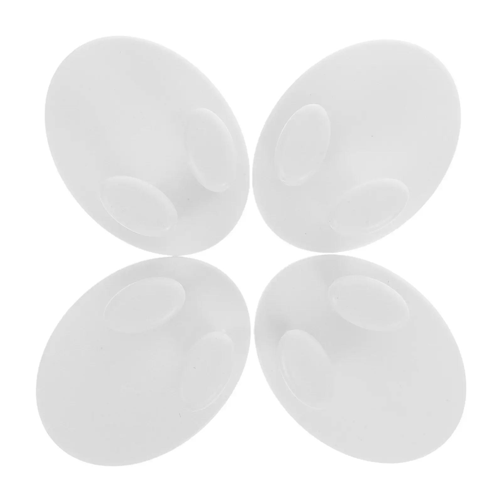 

4Pcs Adhesive Plug Organizer Oval Cable Hook Power Socket Holder Multifunctional Cord Storage Rack Key Hooks Grey