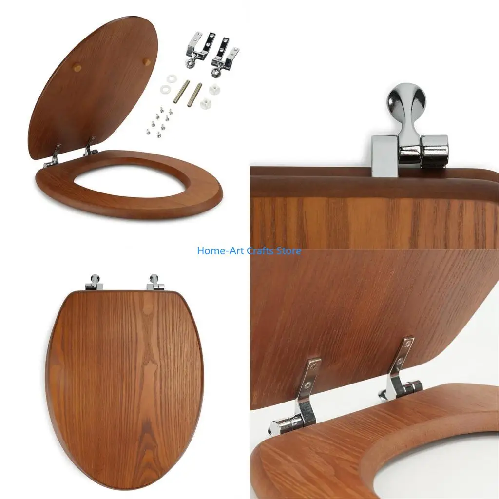 

Y3NA Universals Toilet Seats Hinges Mounting Fittings Toilet Accessory Easy to Install