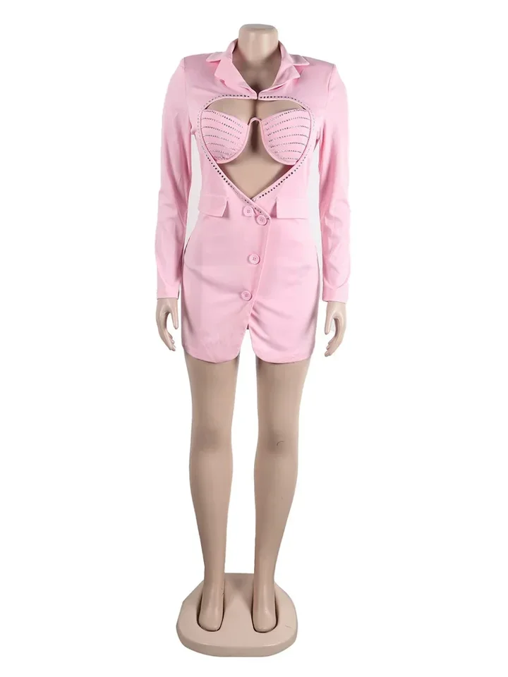 Fall Clothes Casual Dresses For Women Dress Mini Party Club Party Black Long Sleeve Streetwear Dress Women