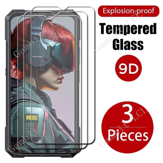 3 szt. 9H ochronne szkło hartowane dla Cubot KingKong X 6.58 "CubeotKingKongX KingKongX folia zabezpieczająca ekran