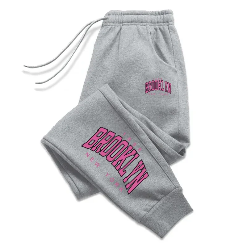 

Hot Sales Trousers Mens Sweatpants Versatile City Printing Trend Sports Pants Casual Tracksuit Trousers Gym Jogging Woman Pants