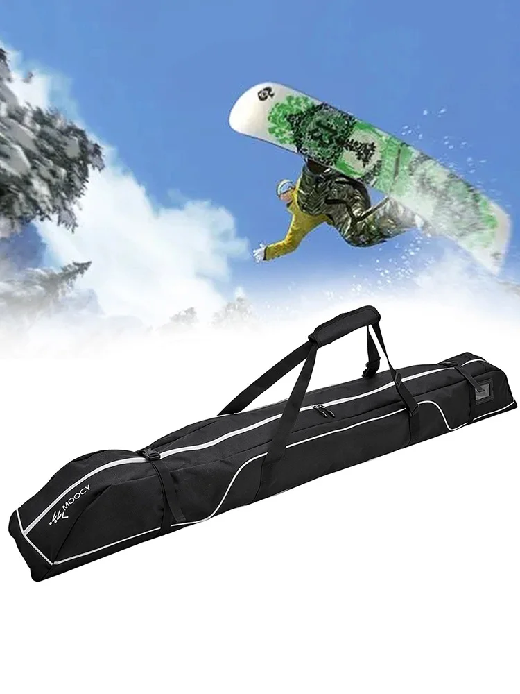 حقيبة التخييم في الهواء الطلق للتزلج، معدات التزلج على الجليد والتزلج على الجليد، حقيبة سفر بمقبض مقاوم للماء لقفازات نظارات التزلج على الجليد #6