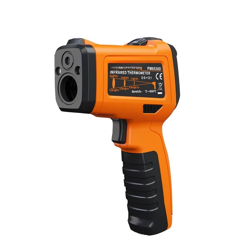 PM6530B+ infrared thermometer handheld high precision industrial non-contact temperature measuring gun -50-550℃