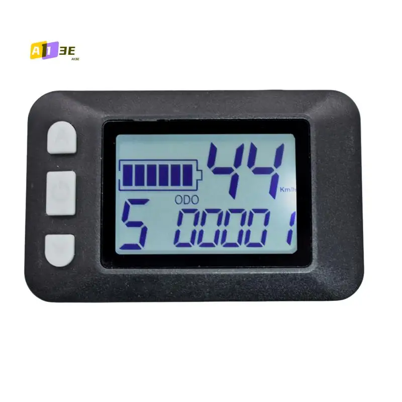 

A03E-P9 LCD Display Dashboard 24V 36V 48V 60V Electric Bike Meter For Electric Scooter (6PIN)
