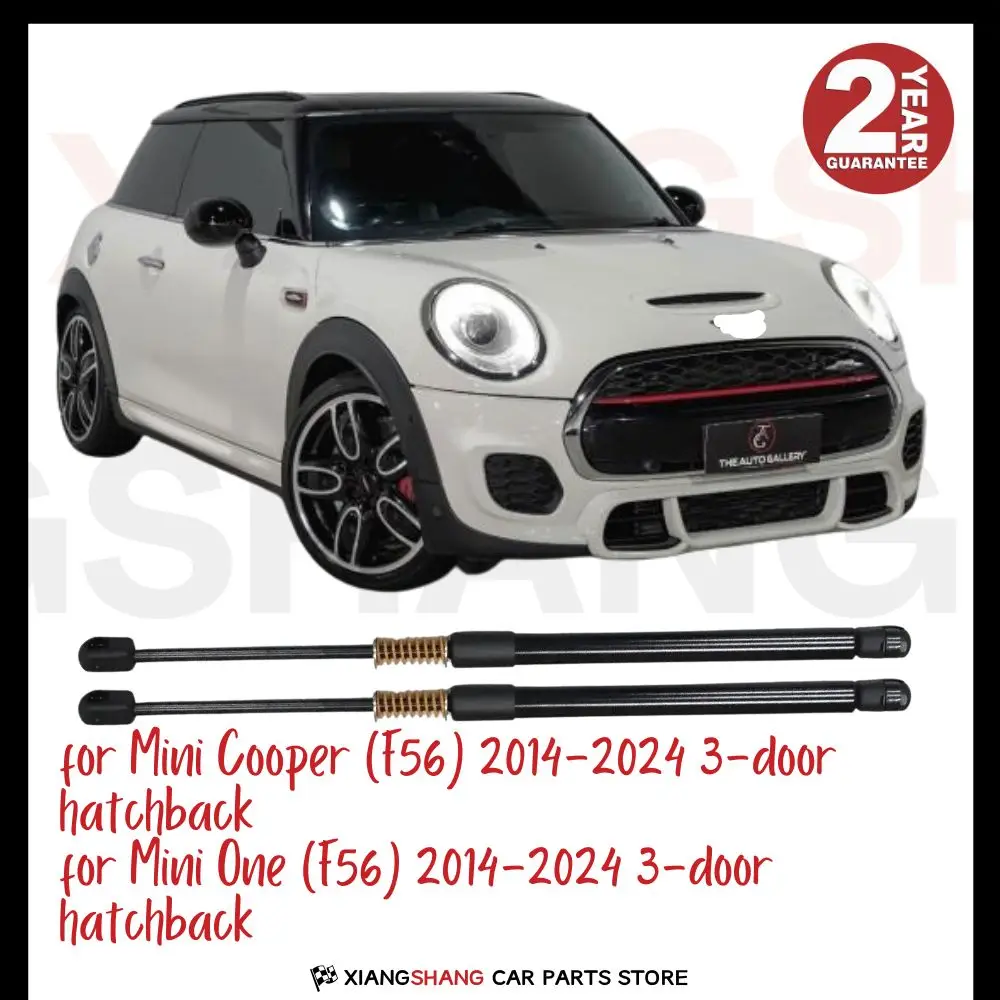 

2pcs Rear Tailgate Damper for Mini Cooper (F56) 2014-2024 3-door hatchback WITH SPRING Trunk Boot Gas Charged Gas Struts