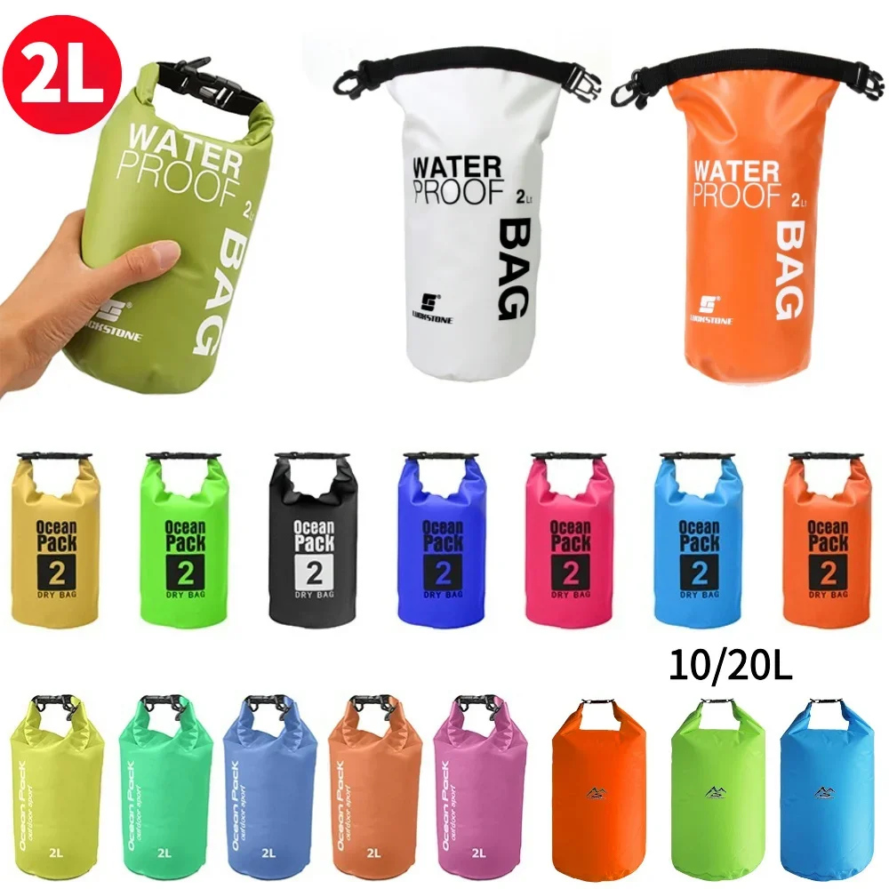 

2L Waterproof Dry Bag Ultralight Rafting Kayaking Bag Mobile Phone Case Camera Storage Outdoor Diving for Fishing Boating