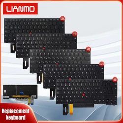 Latin Spain/Arabic/Hebrew/Belgian/Turkish/Nordic Keyboard for Lenovo E480 E485 T480S E490 E495 L380 L390 L490 T490 T495 R480 490