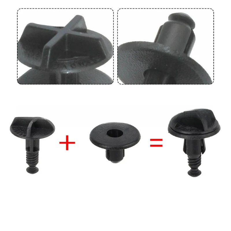 5/10/15/20pcs Nylon Battery Cover and Cowl Panel Clip Fasteners for Land Rover Range Rover Discovery Sport