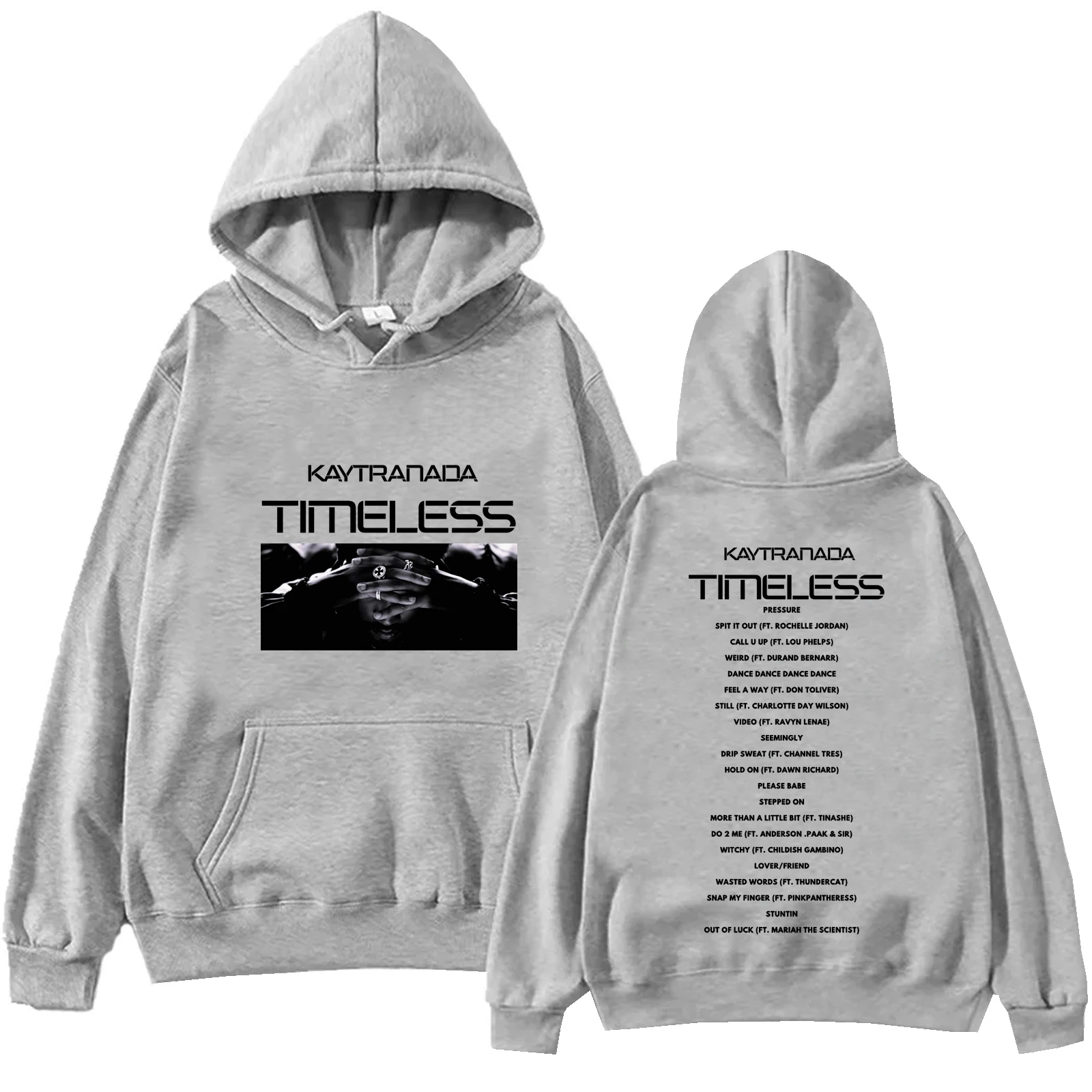 Kaytranada- Eternal 2024 Men's hoodie long-sleeved top Regular fan sweatshirt high-quality casual hoodie