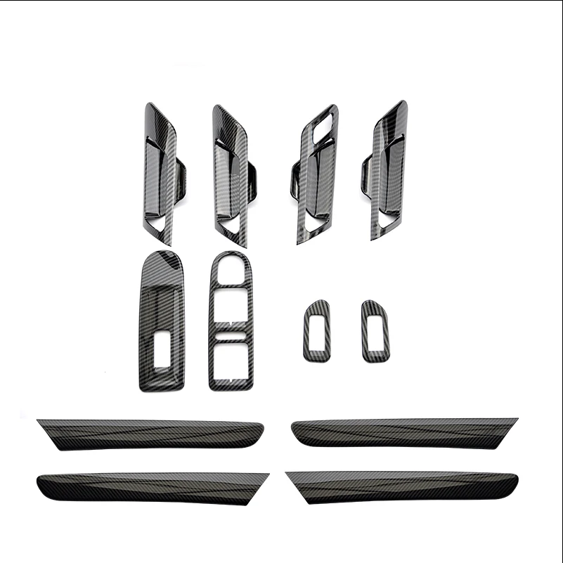 Car Styling For VW Golf 6 MK6 2009-2012 Window Lift Control Door Handle Panel Cover Moulding Trim Strip Car Styling Accessories