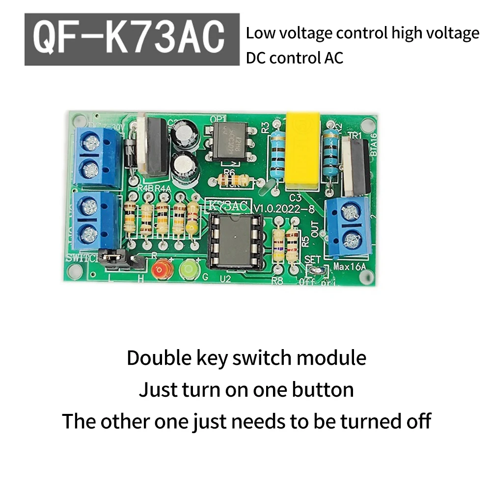 

DC 7V-30V Trigger Delay Switch Turn On Off Board Timer Relay Module Timer Delay Switch Module