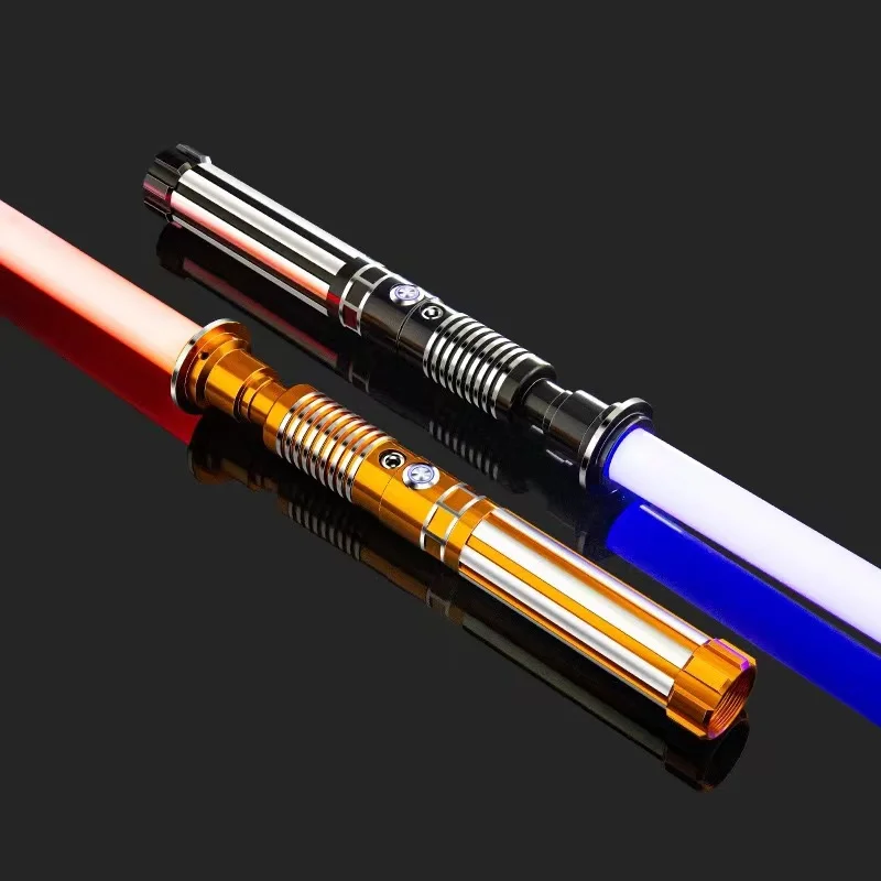 

16-цветный световой меч, металлический лазерный меч, игрушки RGB Light Sabre, смена детских звуковых шрифтов, бластерные игрушки, лазерный меч джедая, подарок