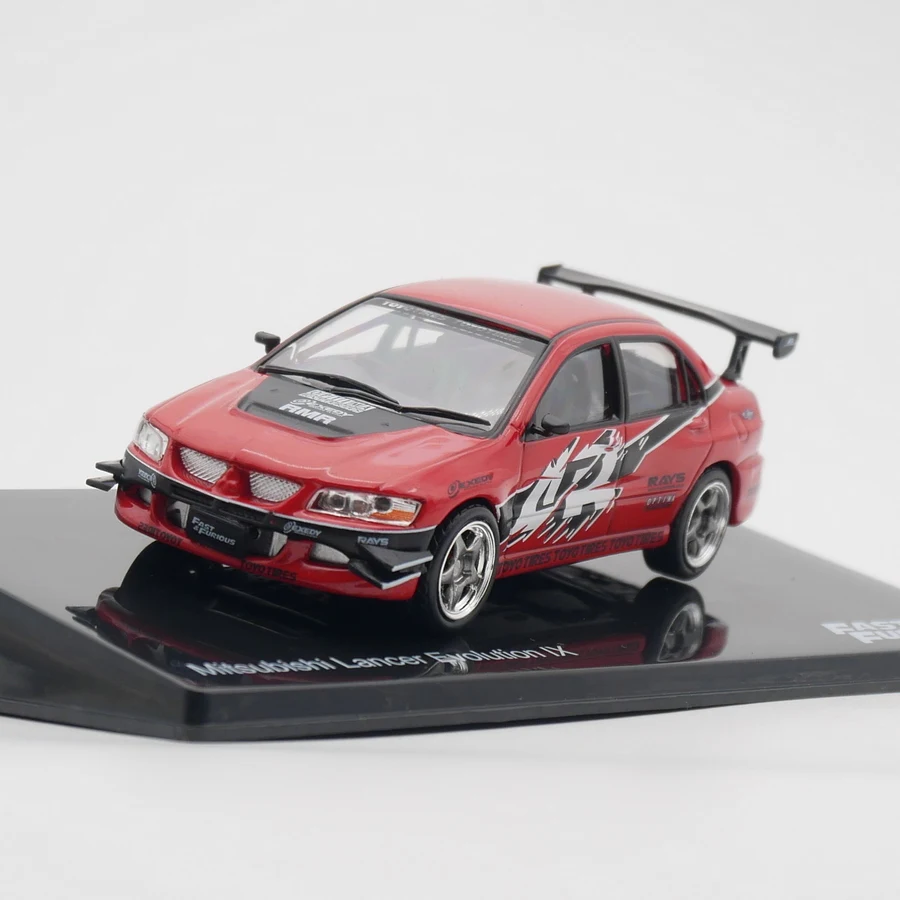 ixo-scala-1-43-pressofuso-in-lega-mitsubishi-lancer-evolution-ix-giocattoli-auto-modello-nostalgia-classica-regalo-per-adulti-souvenir-display-statico