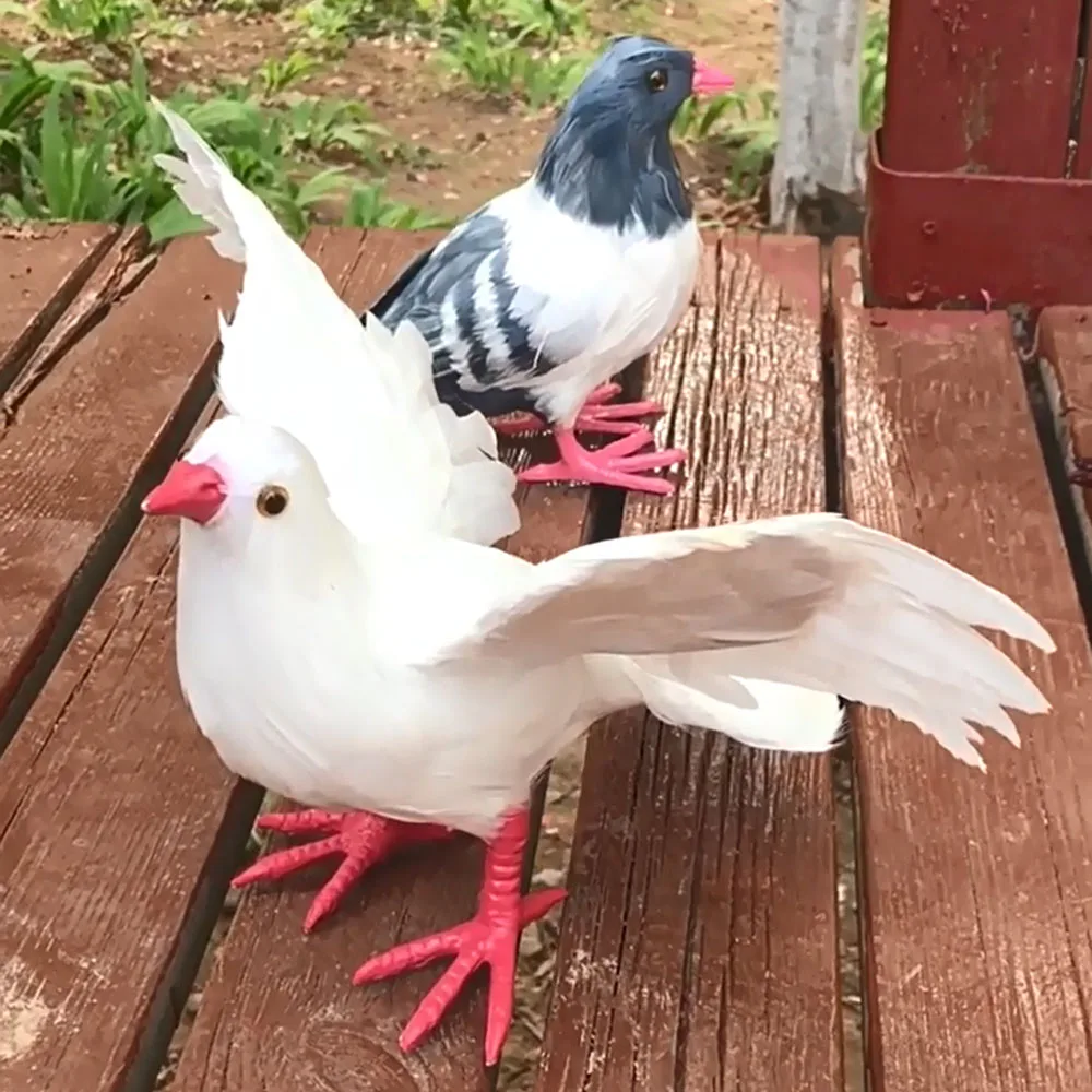 

bird model figures Outdoor Home Balcony Garden store shop hotel cafe bar decoration simulation animal fake pigeon bird props