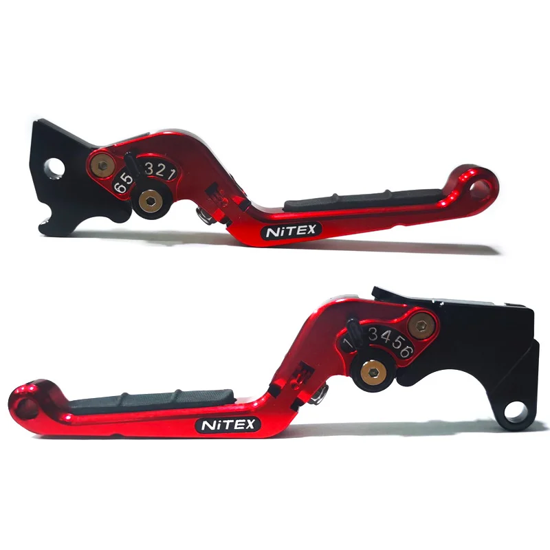 

CNC motorcycle dual adjustable high displacement folding handbrake handle suitable for YAMAHA R15