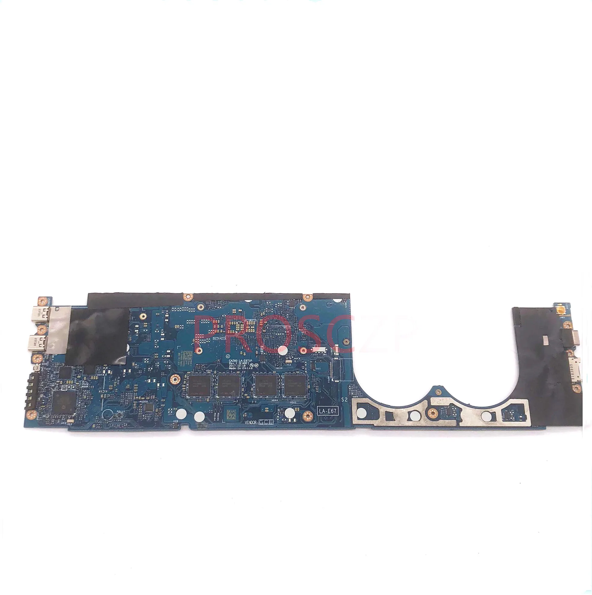 CN-0XNRD5 0XNRD5 XNRD5 Mainboard For DELL XPS 13 9370 Laptop Motherboard With SR3LC i7-8550U CPU 8GB LA-E671P 100% Working Well