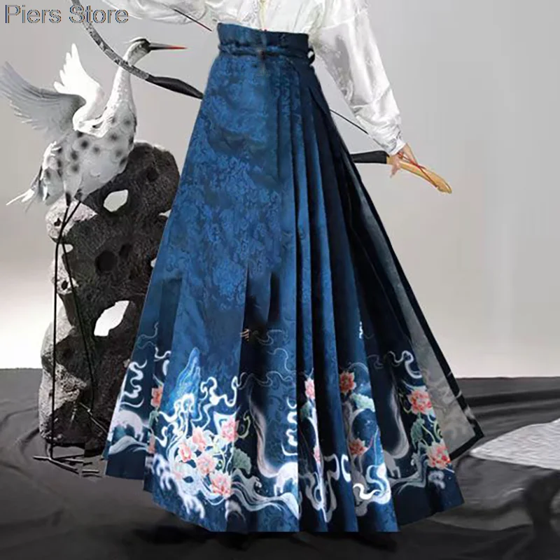 Chinese Traditional Hanfu Costume Woman Ancient Han Dynasty Dress Oriental Princess Dress Lady Elegance Tang Dynasty Dance Wear