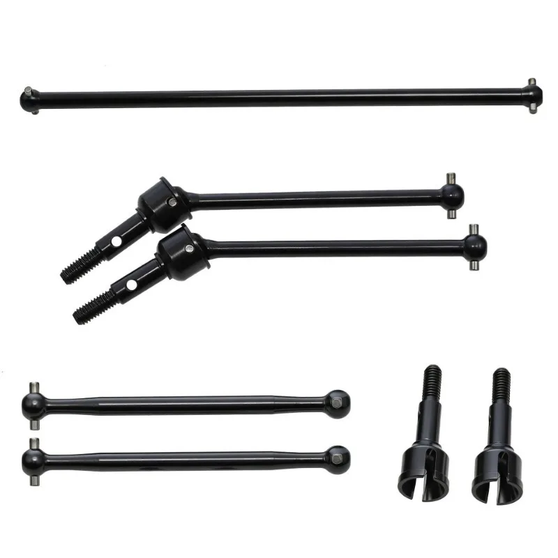 

XTS-F10 Metal Front Rear Drive Shaft CVD Central Driveshaft 1/10 RC Car Upgrade Parts Accessories