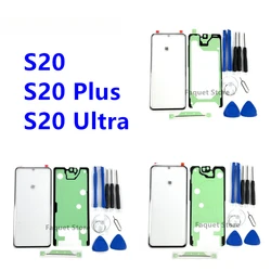 Touch Outer Glass Replacement Repair Kits For Samsung Galaxy S20 Ultra S20 Plus Front Screen S20 Display External Tool Glue