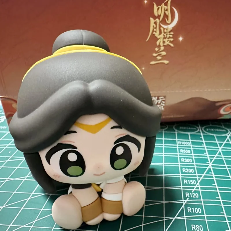 Figurka kolekcjonerska Heaven Officials Blessing Moonlit Loulan Sereis Blind Box, urocza figurka anime, ozdoba na biurko, model kawaii dla dziewczyn, prezent.