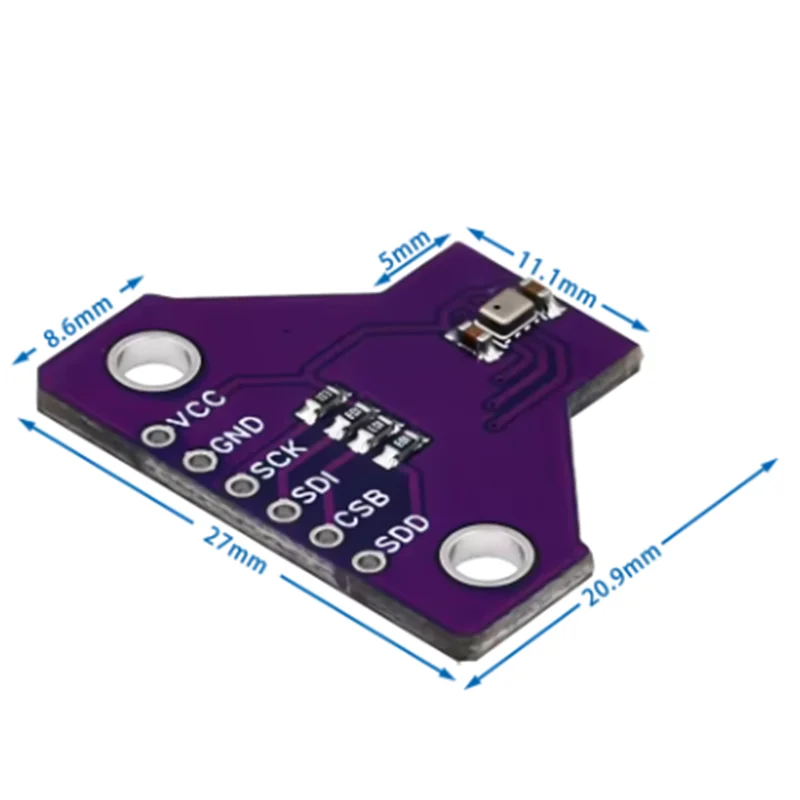 SPL06-001 Drone Height Pressure Sensor Module Height Sensor Board Position Up to 5 CM for vehicle (UAV) 300 -1200hPa CJMCU-06