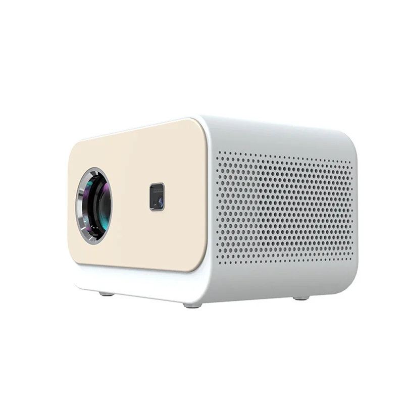

AB42-умный проектор с электрической фокусировкой ABS 1080P HD, портативный проектор для домашнего кинотеатра и офисного кинотеатра, вилка европейского стандарта