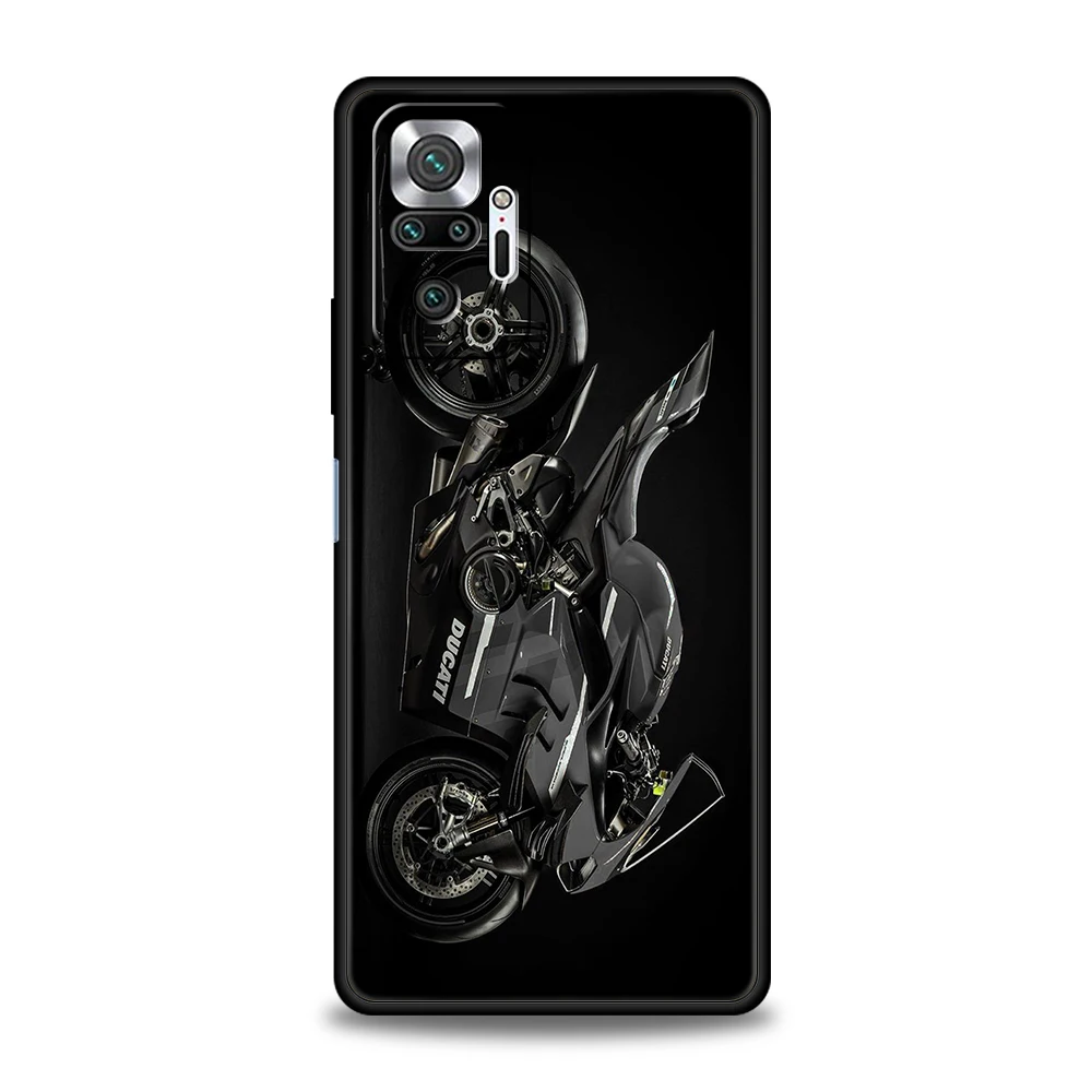 Sport D-Ducaties Cool Motorrad Phone Case for Redmi 14C 10C Note 14 13 12 10 11 Pro Plus 7 8T K40 K50 Gaming Pro Soft TPU Shell