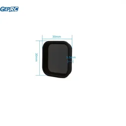 GEPRC ND8 ND16 ND32 Glass Filter Suitable For Installing Additional Camera Lens Neutral Density DIY RC FPV Quadcopter Drone