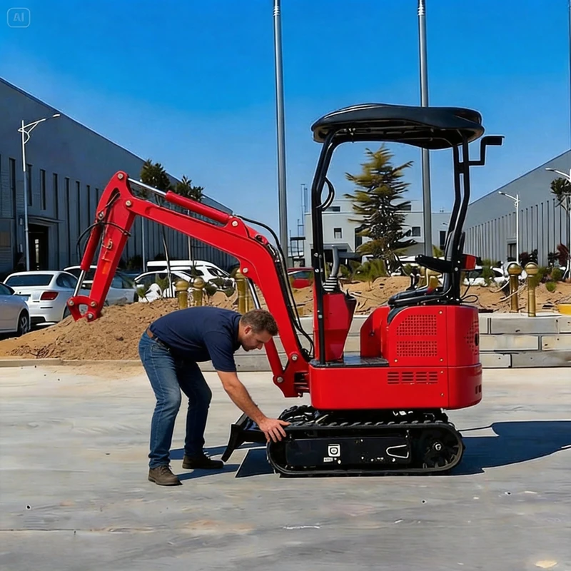 

Customized Kubota 1.0/1.5Ton Mini Excavator Europe Diesel Hydraulic Digger Chantier Construction