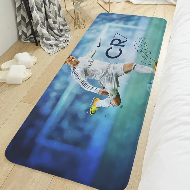 

Carpet for Bedroom Cristiano Ronaldo CR7 Kitchen Porch Foot Mat Non-slip Balcony Bath Rug Home Decor Items Doormat Entrance Door