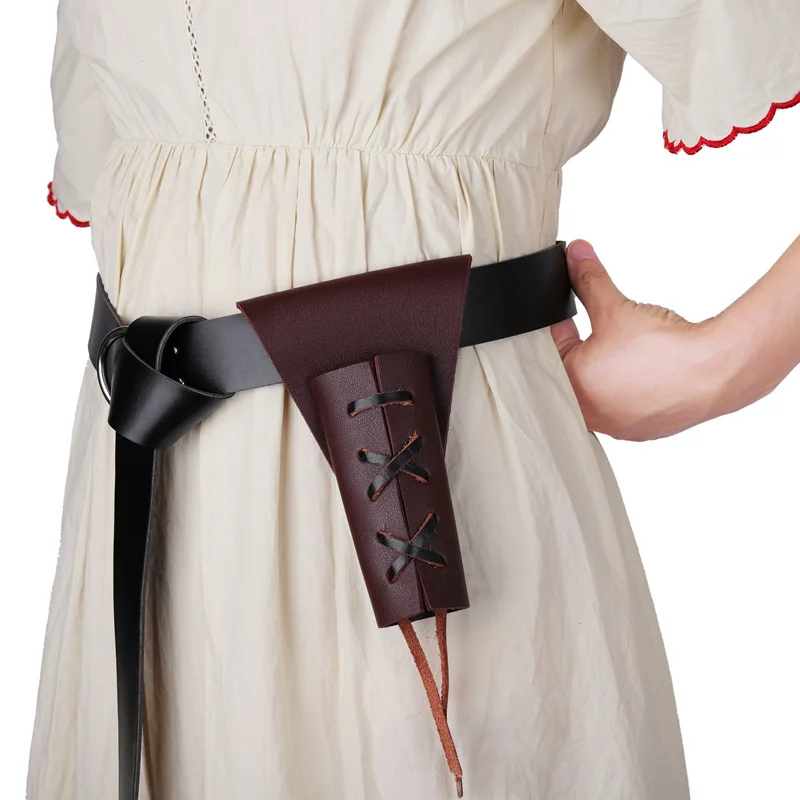 Soporte de espada de caballero Medieval para hombre y mujer, funda de Cosplay vikinga, cinturón de espada para adulto, disfraz de arma de cintura, hebilla de cintura