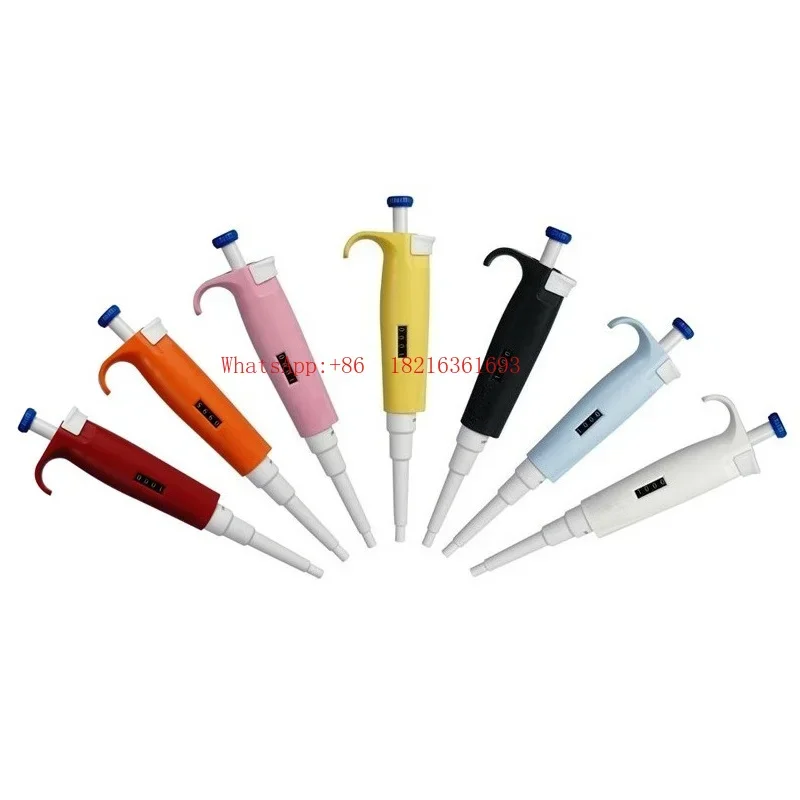 Limited Offer Colorful Pipette Lab, Micropipette Sampler Manual Single Channel Multichannel Dosing Device